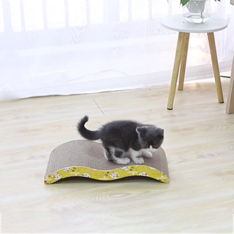 Cat Supplies Extra Large Corrugated Cat Scratching Board Simple Grinding Claws Cat Scratching Board