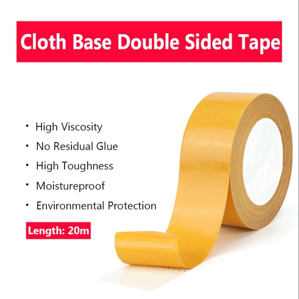 High viscosity Binding Double Sided Cloth Seam Fabric Bonding Self Adhesive Fixing Hot Melt Seaming Carpet Tape