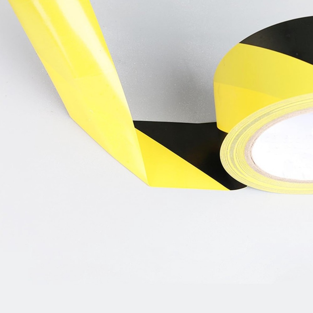 Pvc Dangerous Caution High Visibility Warning ESD Anti-static Tape for Static Sensitive Area Warning Tape