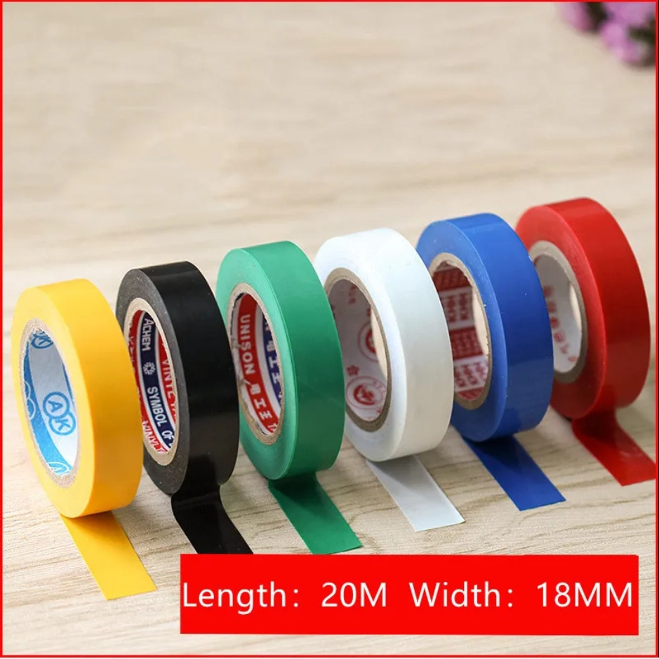 Fireproof Insulation Rubber Black Vinyl Fire Resistant Pvc Adhesive Retardant Insulating Electrical Tape