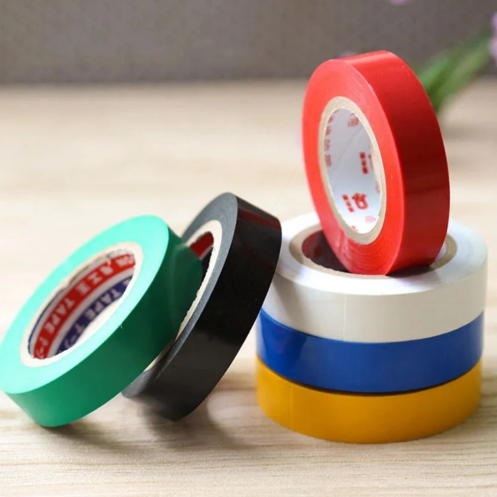 Fireproof Insulation Rubber Black Vinyl Fire Resistant Pvc Adhesive Retardant Insulating Electrical Tape