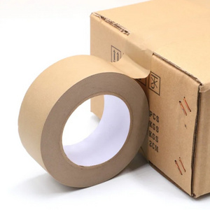 Packing Kraft Adhesive Paper Tape Kraft Paper Tape Self Adhesive Competitive Price Kraft Paper Masking Tape