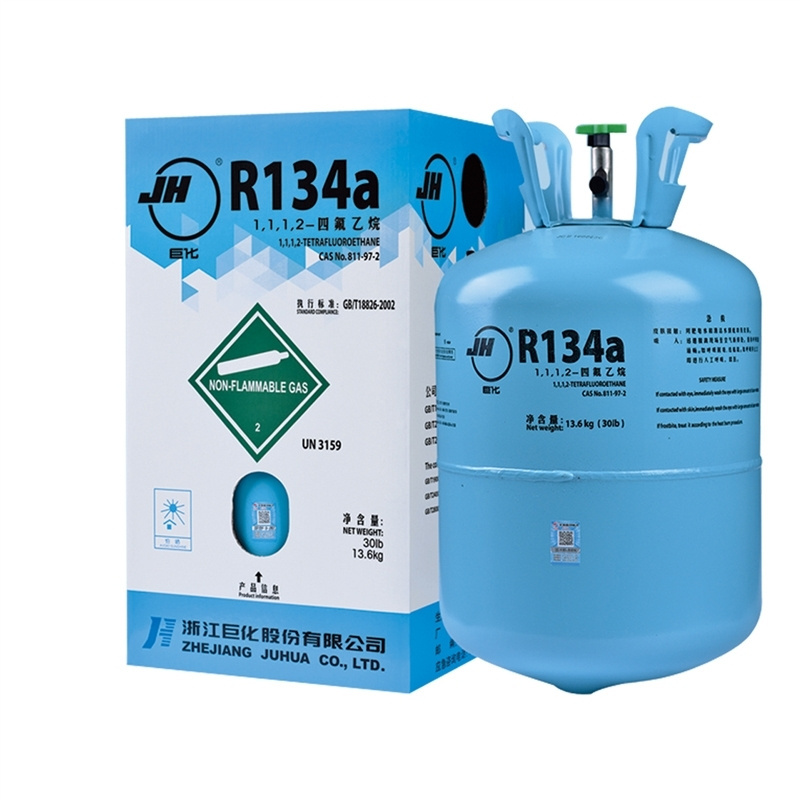 High Quality China Supplier Colorless  r134a refrigerant 30 lb Automotive AC R134A Refrigerant Gas