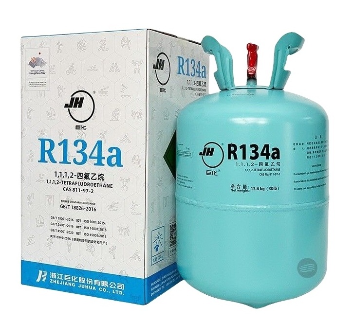 Juhua R134a Gas Refrigerant 30lb for Cooling and Refrigeration