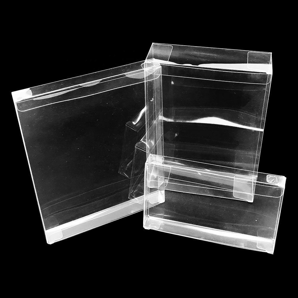 Custom Transparent Waterproof Gift Packaging Box Clear Square PVC Plastic Boxes