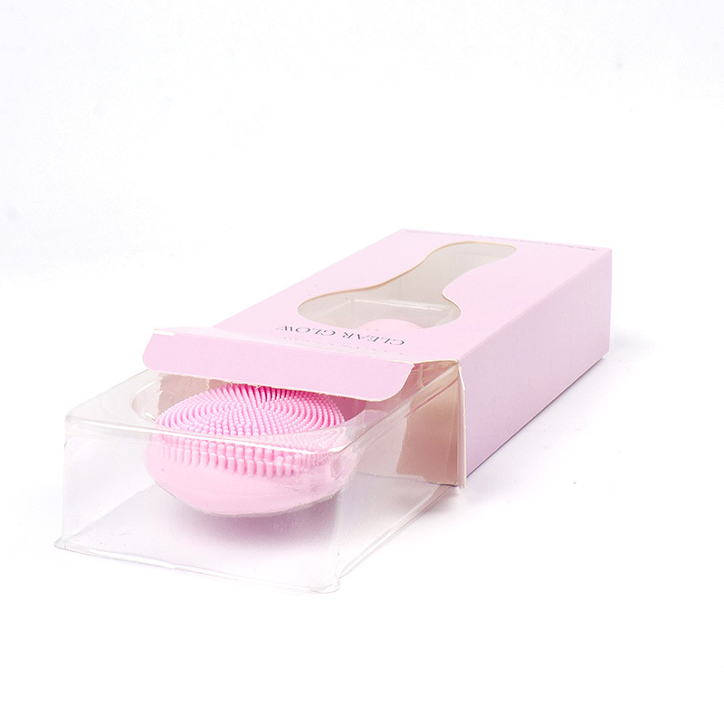 High quality recycled hair brush custom comb packaging kraft paper box with window