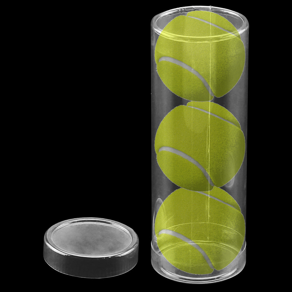 Manufacturer clear large acetate plastic cylinder tube packaging boxes cylinder tube packaging for tennis ball