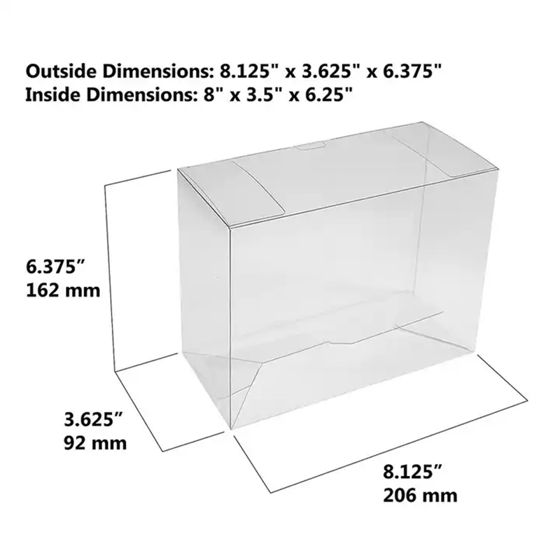 Wholesale Funko Pop Protector Collectible Figures Make Custom Funko pop Toys Clear Protector Display Case