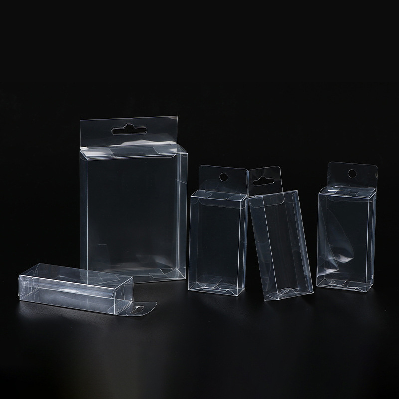 Custom Transparent Waterproof Gift Packaging Box Clear Square PVC Plastic Boxes