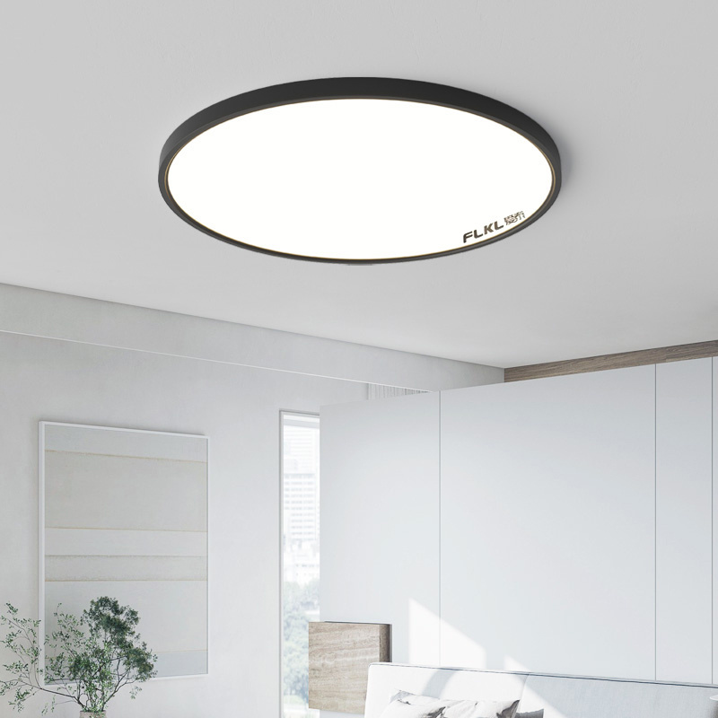 5CM LED Ceiling Lamps in Living Room Bedroom Natural Light Gold Black White Moisture and mosquito proof Ceiling Lights