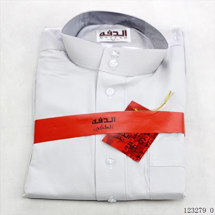 New Design Dafah Thobes Mens Daffah Muslim Clothing Style Robes Islamic Wear Wholesale Cheap Daffah Men Al Aseel Thobe