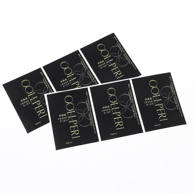 Custom Waterproof Vinyl Label Print Logo Stickers for Packaging