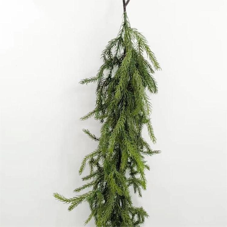 Wholesale Factory 9 FT real touch Pine garland New Hanging Cedar Rattan Artificial Plant