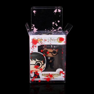 Factory Wholesale Blood Printing 0.5mm 0.6mm Funko Pop Case Custom Plastic PET Boxes Funko Protector Pop