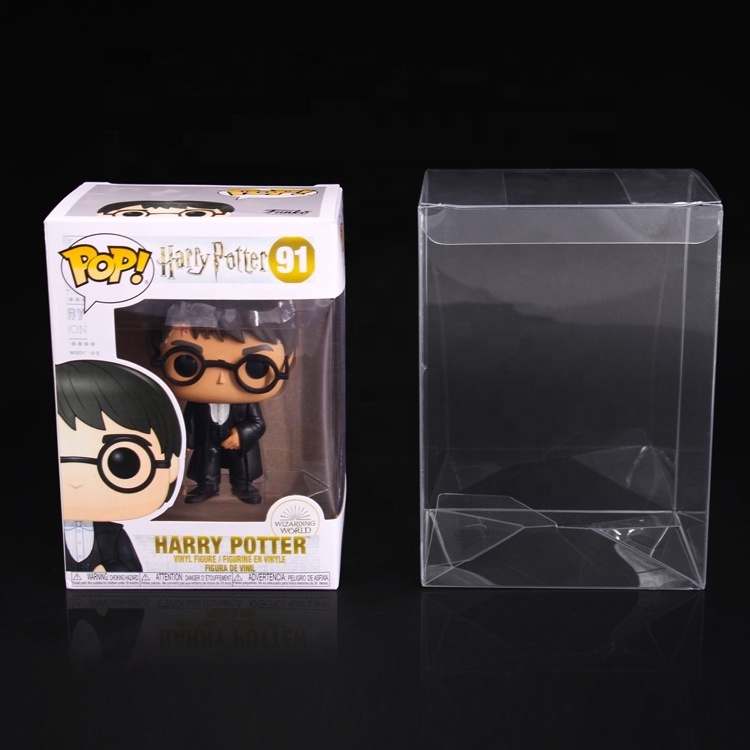 Custom 4 Inches  0.5mm Funko Pop Display  Protector  Hard Case Funko Pop Toy Collection Protector Box