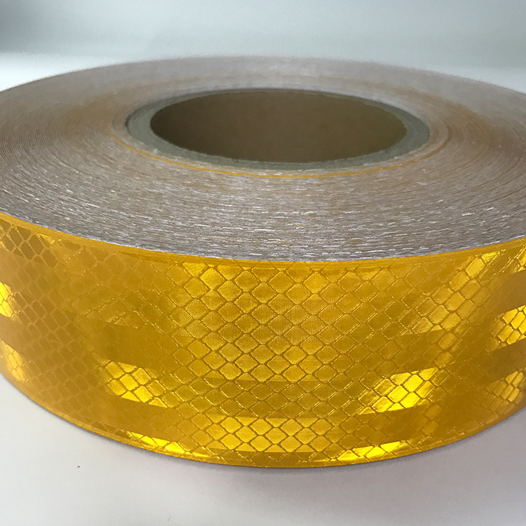 Edge Reflective Truck Vinyl Tape Retroreflective Sheeting Tape Reflector Safety Stripe