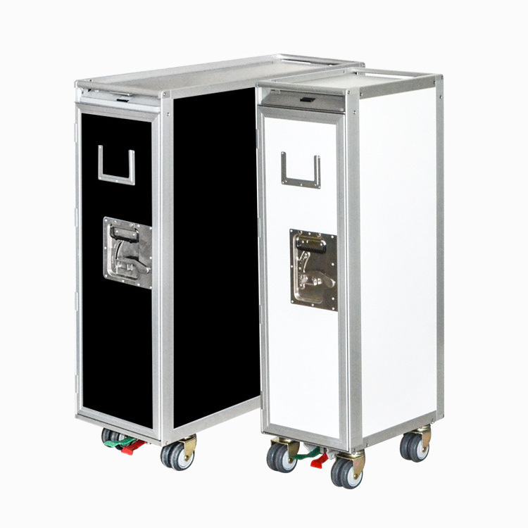 ATLAS half size aircraft inflight service cart trolley for duty free gifts airline full atlas carts trolleys transpoart