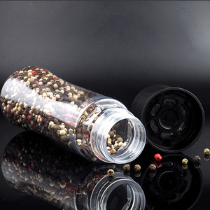 Modern Food Grade Bottle Mill Customized Adjustable Shakers Manual Himalayan Salt Grinder And Pepper Mill SetPopular