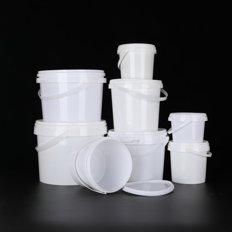 Square shape plastic ice cream freezer container buckets 18L/20L plastic buckets with lids wholesale