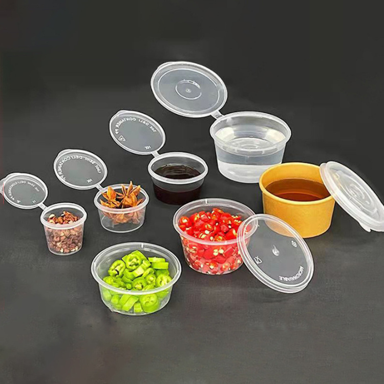 disposable 3.5 oz transparent mini plastic cups for dessert pudding portion condiment takeout cups with Lids, jello shot cups