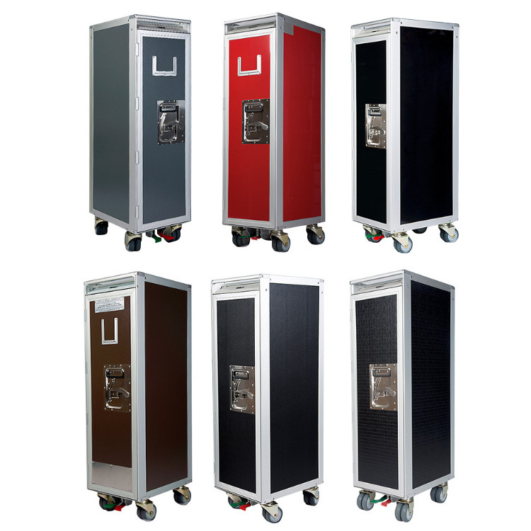 Long lasting and durable Full Size Airline hotel Aircraft food service duty free catering Beverage Trolley