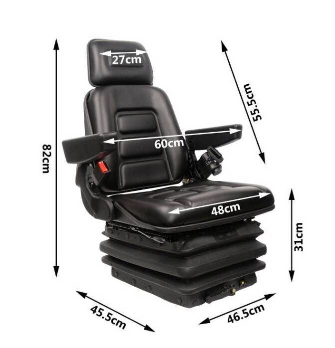 Linde Hang Forklift Accessories with cushioned seat Assembly LinDE Seat Assembly is comfortable and durable