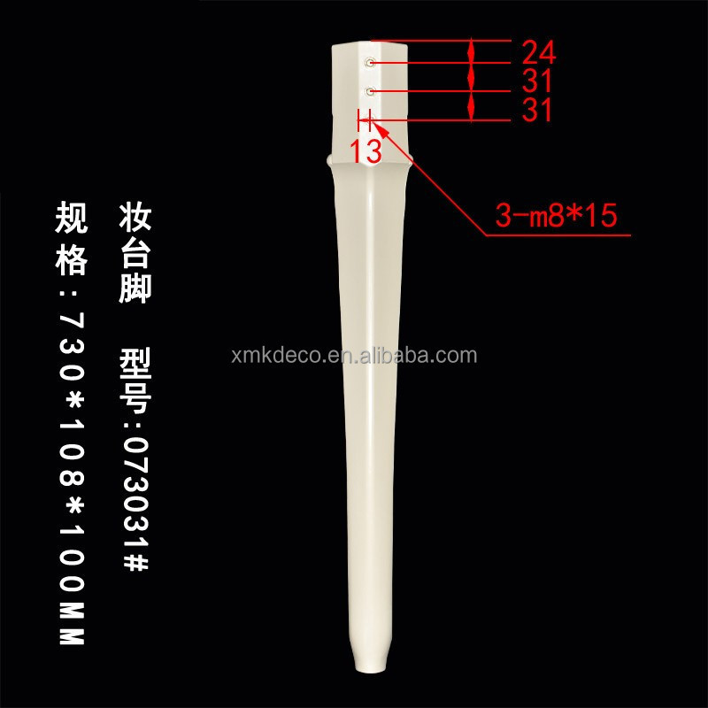 Makeup table leg other furniture parts bedroom furniture accessories plastic