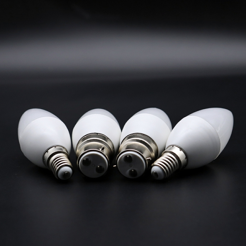 China Factory LED 5w  7w Light led candle Bulb Led Light Chandelier Lamp E27 E14 B22 SMD LED Bulb