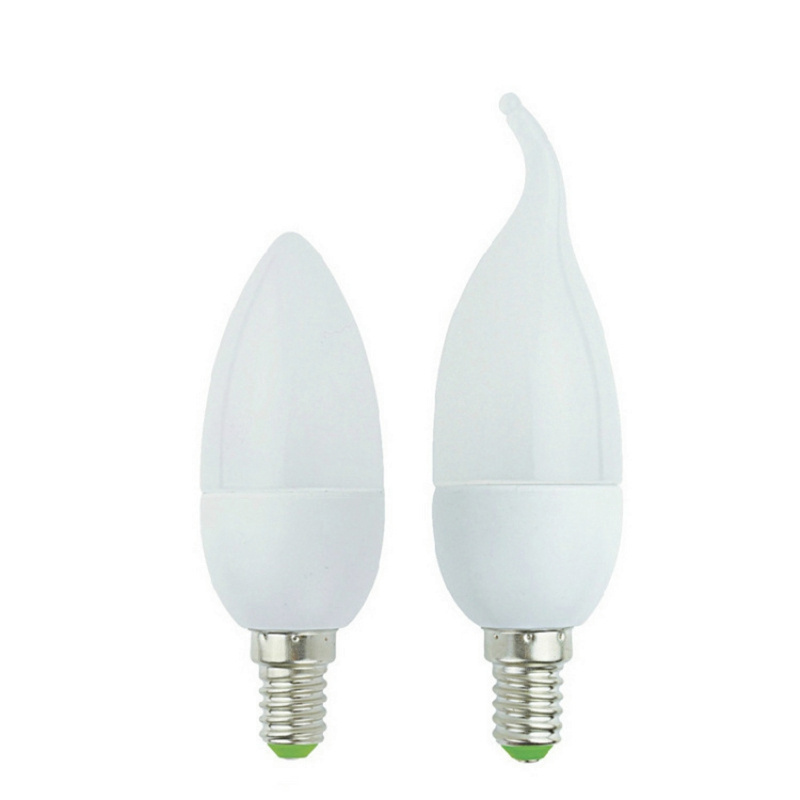 China Factory LED 5w  7w Light led candle Bulb Led Light Chandelier Lamp E27 E14 B22 SMD LED Bulb