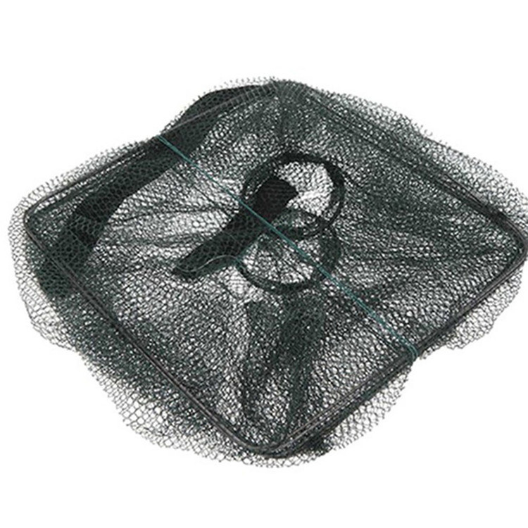 Folded Portable Fishing Net lobster Crayfish Catcher Shrimp Minnow Crab Baits Trap Cages Mesh