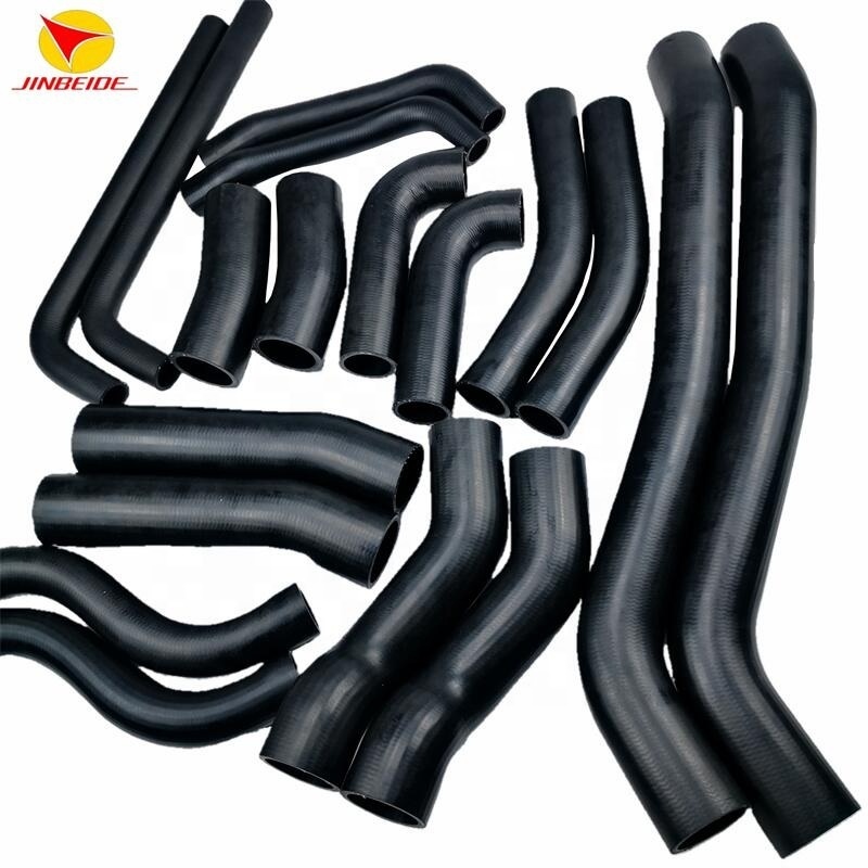 Custom Rubber Pipe Fuel Tube Oil Hose for Automotive Fuel Supply System Fuel Tank Inlet Hose Reinforced Hose with Clamp