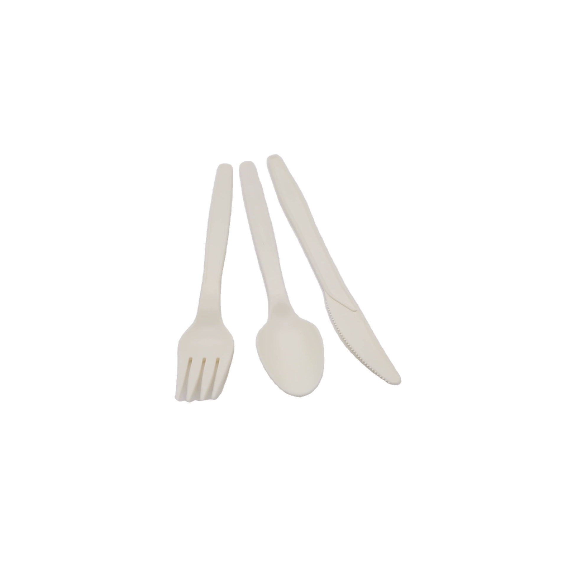 Customized disposable CPLA fork for party and party food-grade tableware