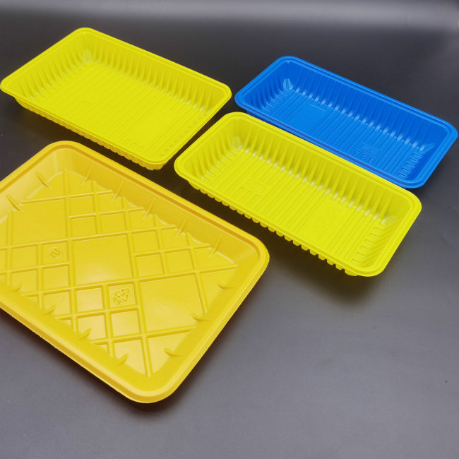 Food grade Disposable heat seal frozen PP Plastic blister tray