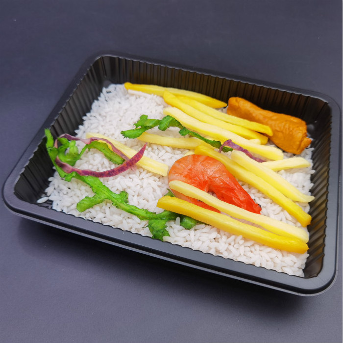 Food grade Disposable heat seal frozen PP Plastic blister tray