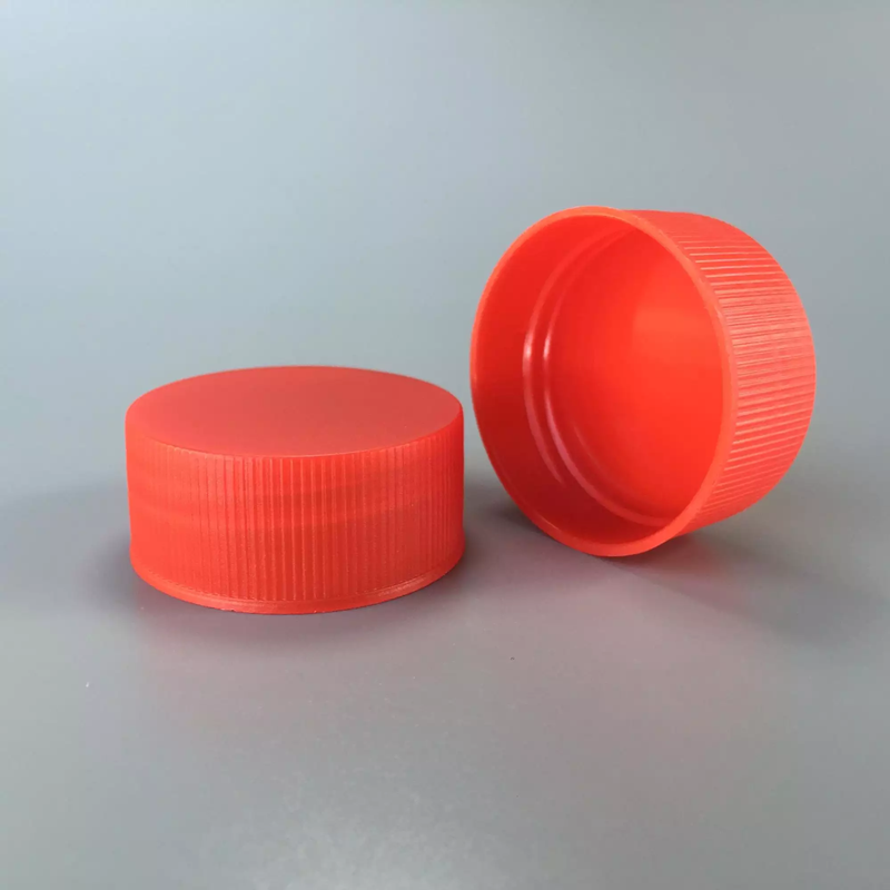 38mm Smooth Ribbed Plastic Screw Cap Induction Sealing Liner 38-410 Ridged Plastic Screw Lid 38-400 Sealing Cap