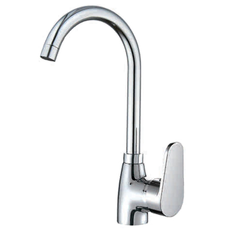 Low Price Single Handle Pull Down Sink Kitchen Faucet Deck Mounted Grey Kitchen Sink Tap