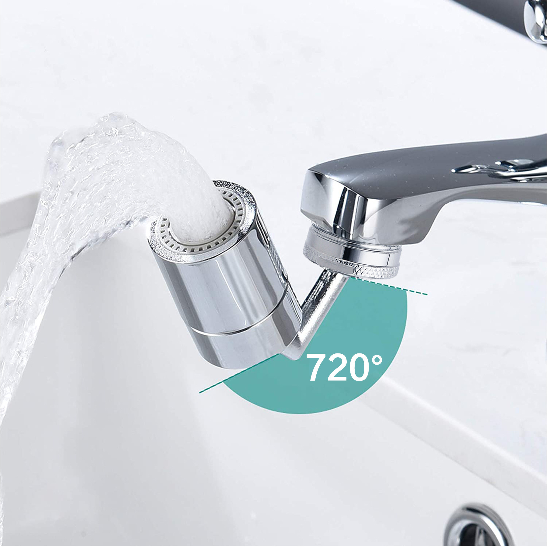 New Low Price 720 Degree Swivel Splash Proof Filter Faucet Faucet Adapter