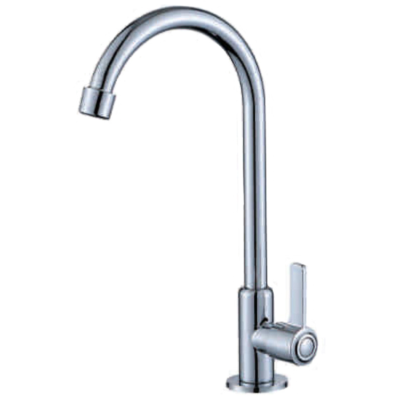 Low Price Single Handle Pull Down Sink Kitchen Faucet Deck Mounted Grey Kitchen Sink Tap