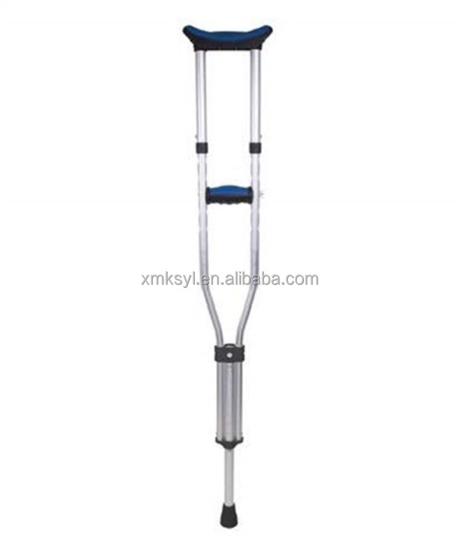 Medical Aluminum Retractable Elderly underarm crutches adjustable crutches ,folding cane  foldable cane ,folding crutches