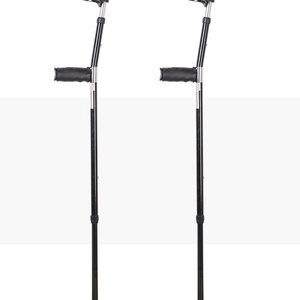 height adjustable aluminium alloy walking cane medical elbow crutches for the elderly and the children kid elbow crutch