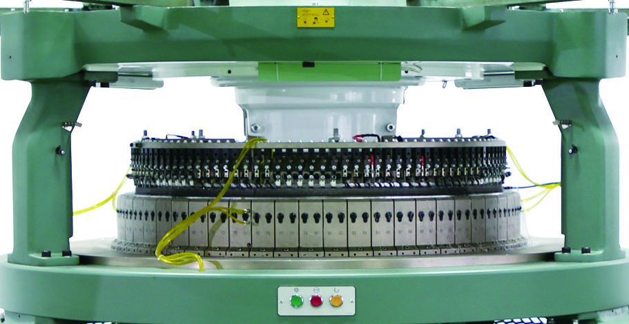 LEADSFON Digital Giant Open Width Frame Double Jersey Circular Knitting Machines