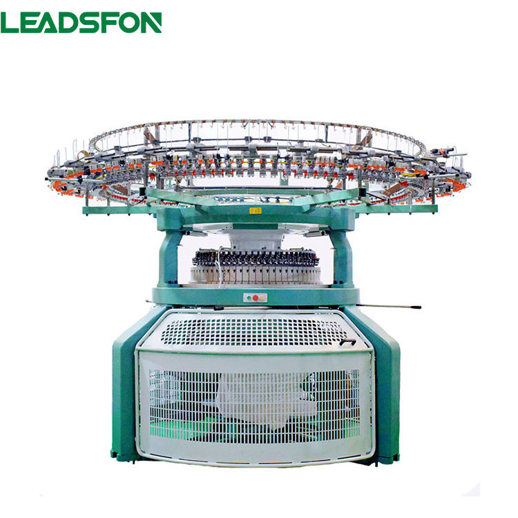 Leadsfon Large Pattern Range Double Circular Fabric Finishing Machine