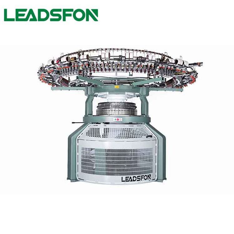 LEADSFON Digital Giant Open Width Frame Double Jersey Circular Knitting Machines