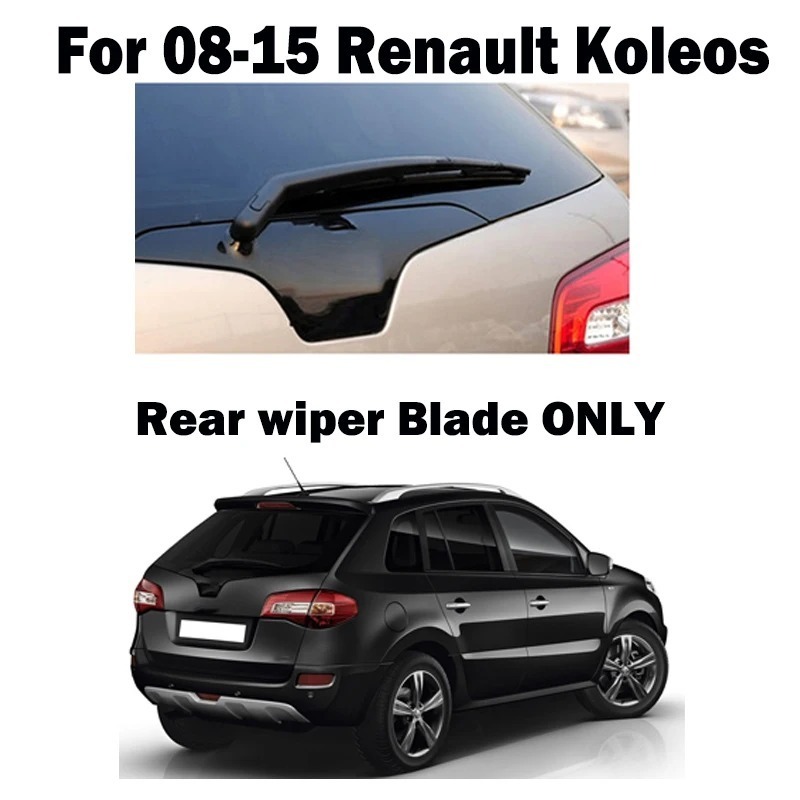 auto accessory wiper blade best natural rubber refill rear wiper blade For Renault Koleos MK1 2008 - 2016