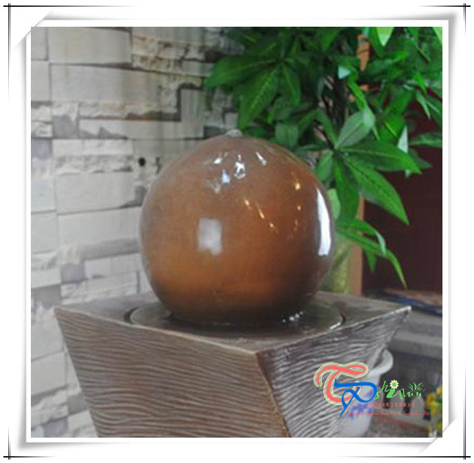 Popular water fountains with globes sphere fountain