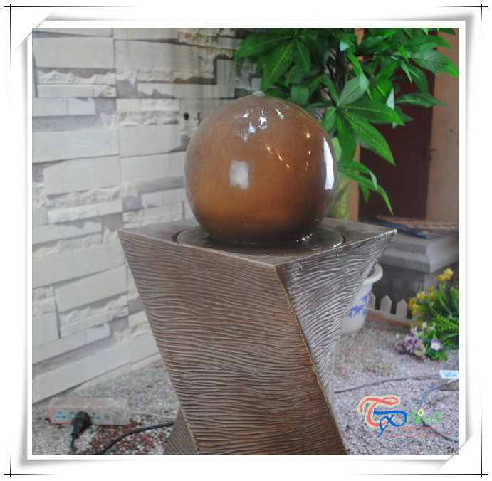 Popular water fountains with globes sphere fountain