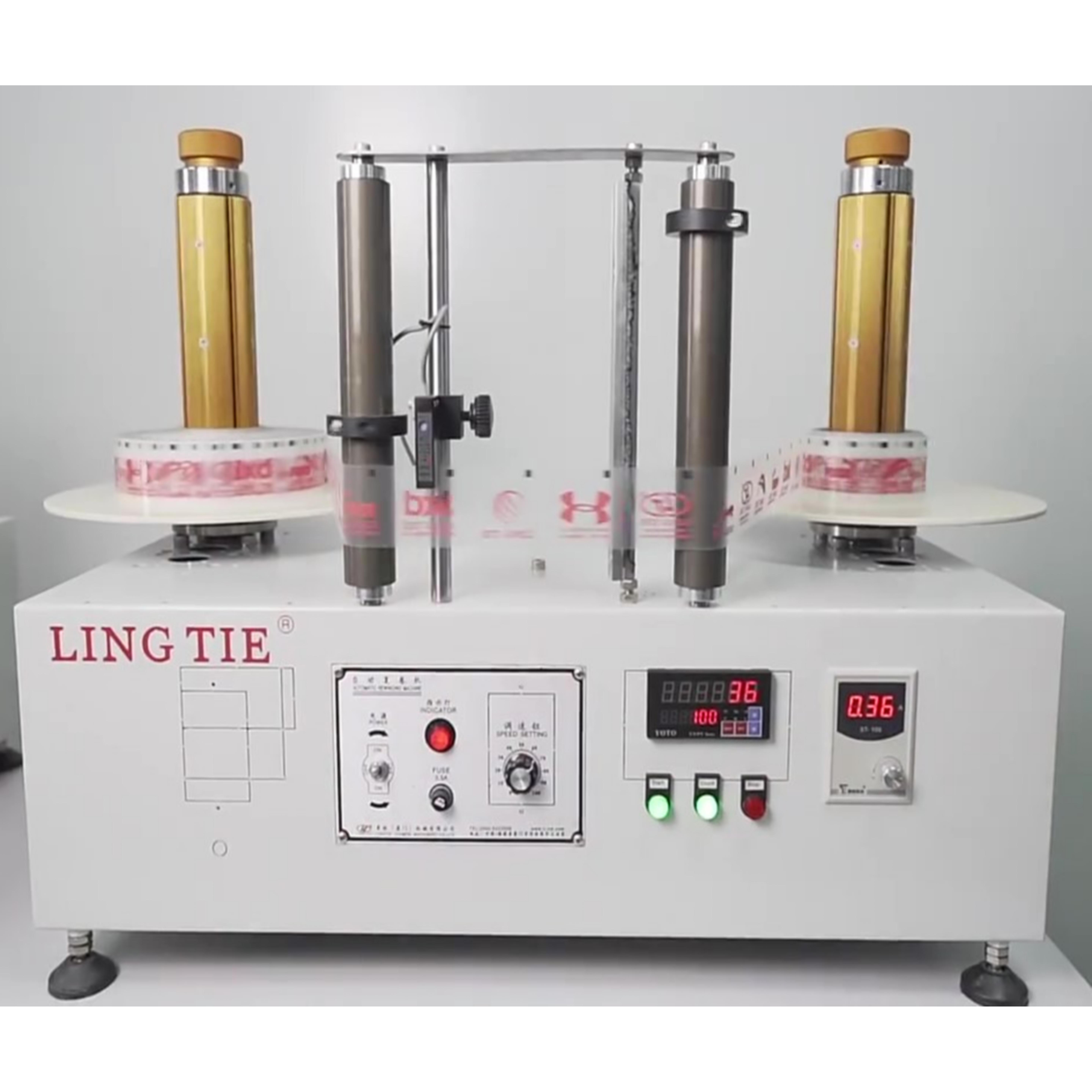 Label Automatic Rewinding Machine with Counting Piece