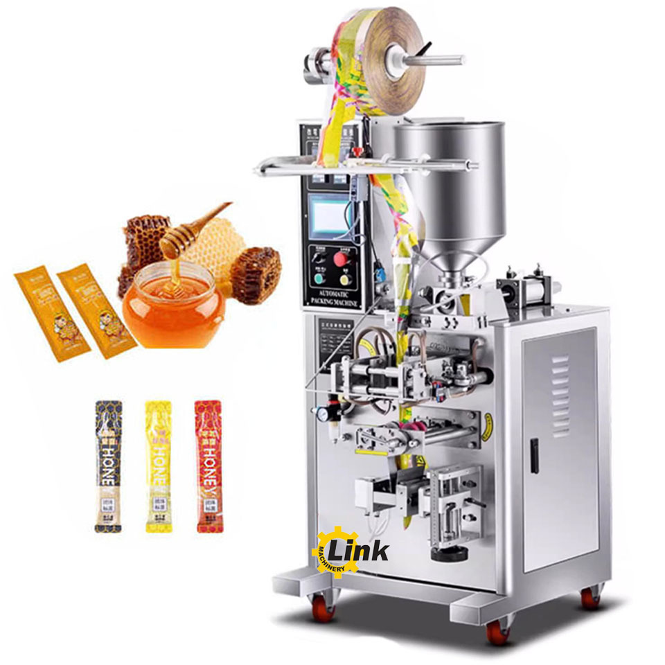 Free Customized Good Feedback Multi-Function Automatic Ketchup Jam Tomato Paste Chilli Sauce Sachet Pouch Packing Machine