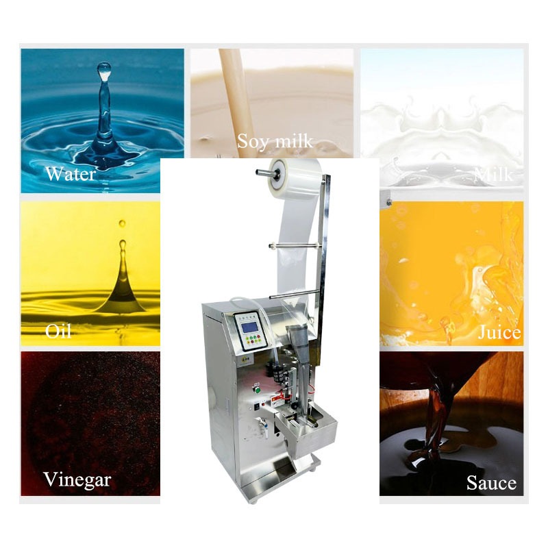 Multifunctional Liquid Juice Mineral Water Milk Packaging Machine