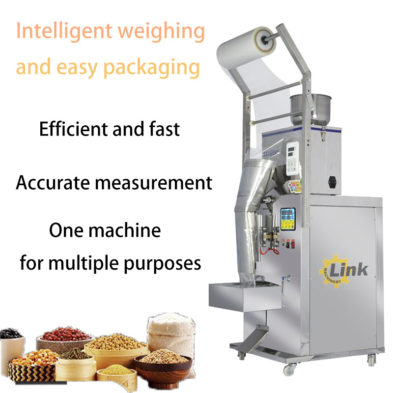 Fully Automatic Vertical Powder Packing Machine 500g 1kg 2kg Bagging Cassava Wheat Flour Salt Nut Package Machine